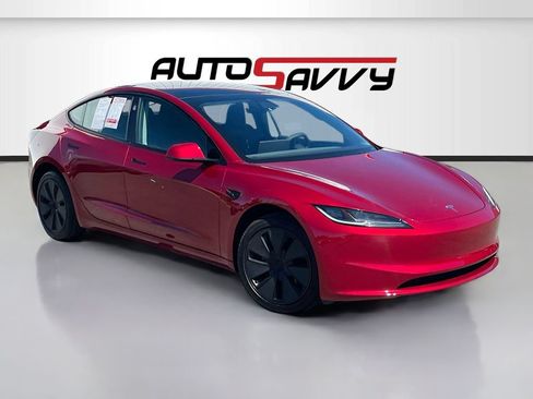 Used 2025 Tesla Model 3 Long Range AWD/4WD image 1