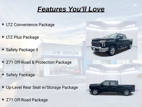 Used 2022 Chevrolet Silverado 2500 LTZ w/ LTZ Plus Package AWD/4WD image 19