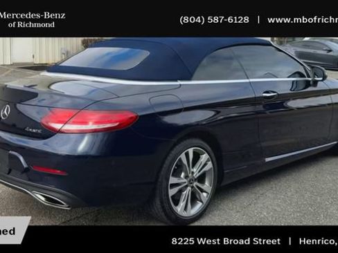 Certified 2018 Mercedes-Benz C 300 4MATIC Cabriolet image 2