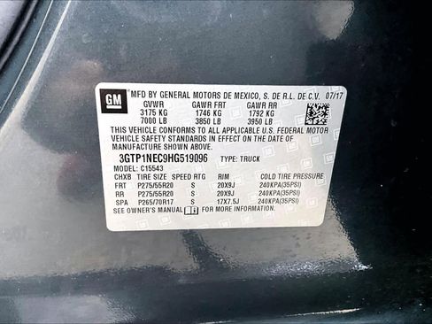 Used 2017 GMC Sierra 1500 SLT w/ Texas SLT Premium Package image 34