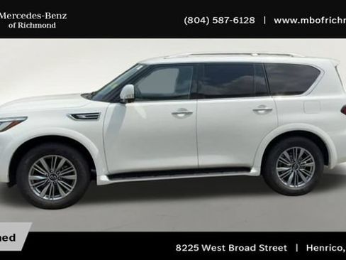 Used 2021 INFINITI QX80 Luxe w/ Cargo Package AWD/4WD image 7