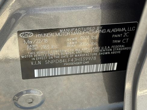 Used 2018 Hyundai Elantra SEL FWD image 37