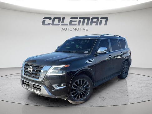 Used 2023 Nissan Armada Platinum w/ Captain's Chairs Package image 1
