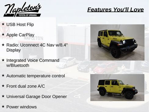 Used 2023 Jeep Wrangler Unlimited w/ Cold Weather Group AWD/4WD image 14