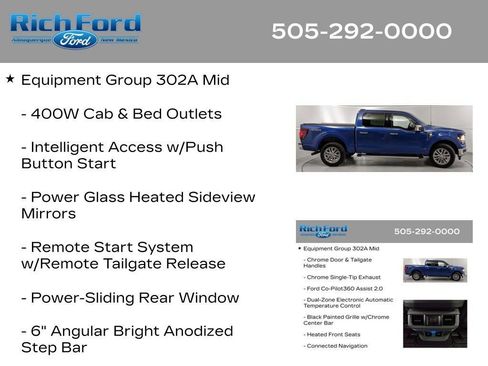 Certified 2025 Ford F150 XLT w/ Equipment Group 302A MID AWD/4WD image 24