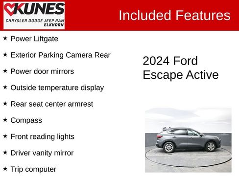 Used 2024 Ford Escape Active image 3