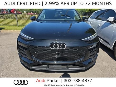 Used 2025 Audi Q6 e-tron Premium Plus w/ Premium Plus AWD/4WD image 2