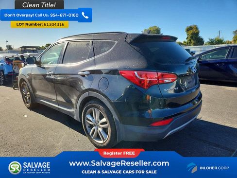 Used 2014 Hyundai Santa Fe Sport 2.0T w/ Navigation Package 06 FWD image 3