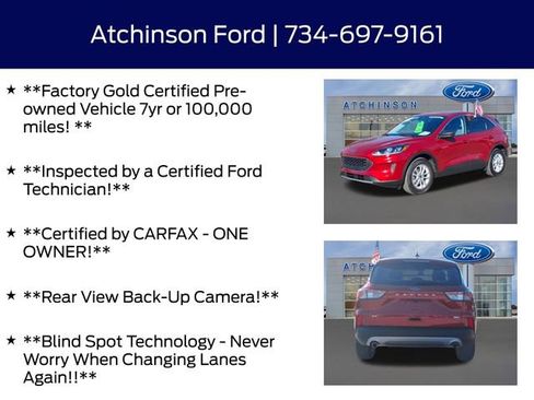Certified 2022 Ford Escape SE w/ Convenience Package image 4