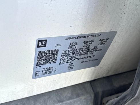 Used 2021 GMC Yukon XL AT4 w/ Technology Package image 32