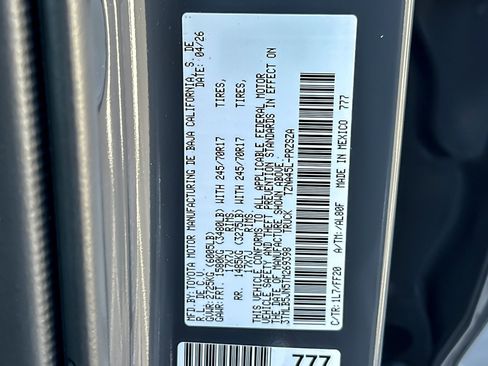 New 2026 Toyota Tacoma SR5 AWD/4WD image 26