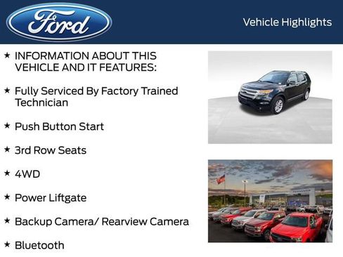 Used 2014 Ford Explorer XLT w/ Equipment Group 202A AWD/4WD image 4