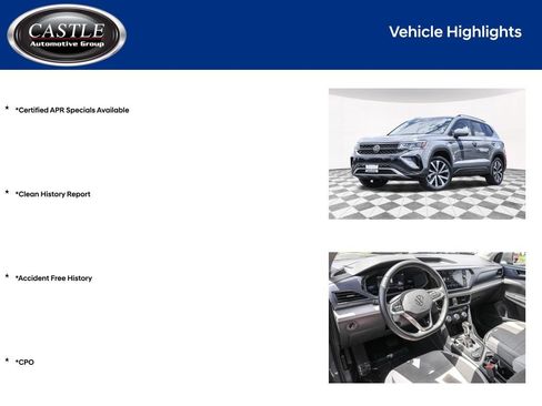 Certified 2023 Volkswagen Taos SE AWD/4WD image 4