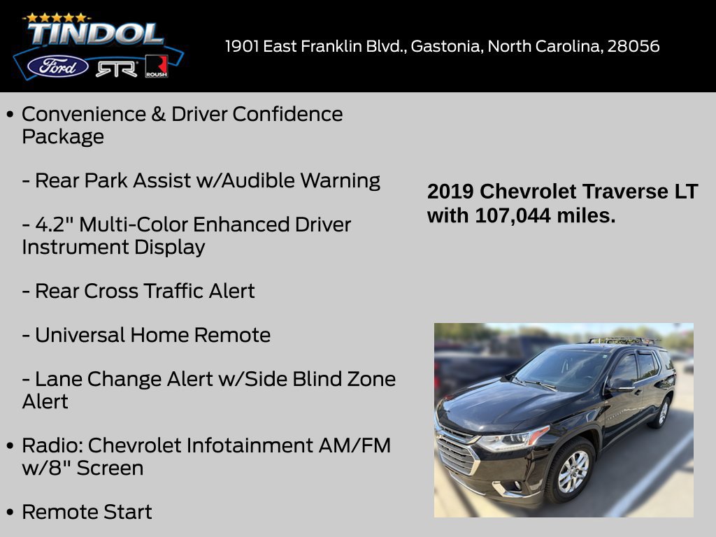 Used 2019 Chevrolet Traverse LT FWD image 12