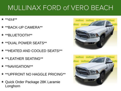 Used 2016 RAM 1500 Laramie Longhorn w/ Convenience Group AWD/4WD image 6