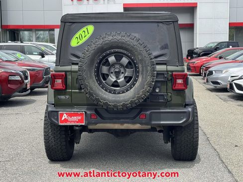 Used 2021 Jeep Wrangler Unlimited Sahara w/ Safety Group AWD/4WD image 32