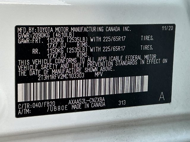 Used 2021 Toyota RAV4 LE FWD image 32
