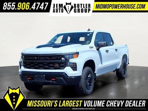 Used 2024 Chevrolet Silverado 1500 Custom Trail Boss AWD/4WD image 1