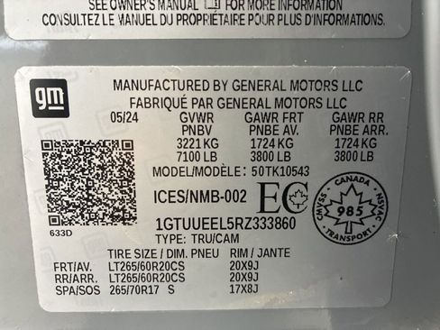 Used 2024 GMC Sierra 1500 AT4 w/ Technology Package AWD/4WD image 51