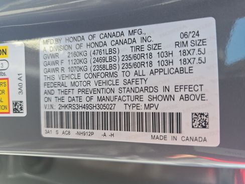 Certified 2025 Honda CR-V EX image 33