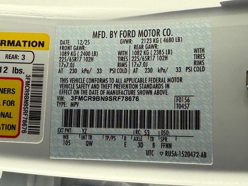 New 2025 Ford Bronco Sport Big Bend image 18