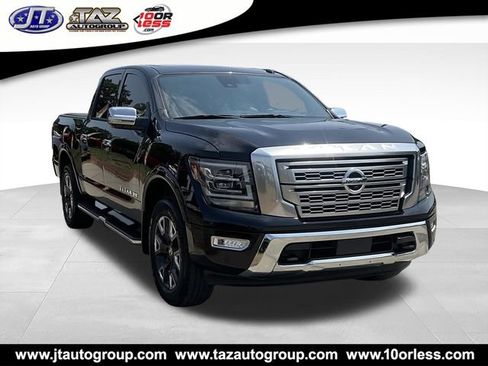 Used 2020 Nissan Titan Platinum Reserve w/ Moonroof Package AWD/4WD image 1