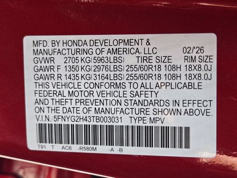 Used 2026 Honda Pilot EX-L image 32