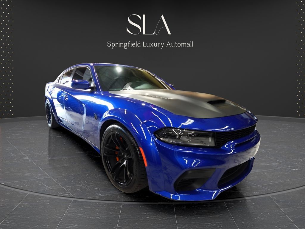 Used 2022 Dodge Charger SRT Hellcat w/ Carbon/Suede Interior Package RWD image 1