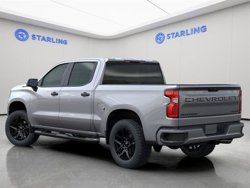 Used 2025 Chevrolet Silverado 1500 Custom w/ Turbomax Blackout Package image 3