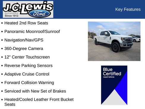 Certified 2022 Ford F250 Lariat w/ Lariat Ultimate Package image 33