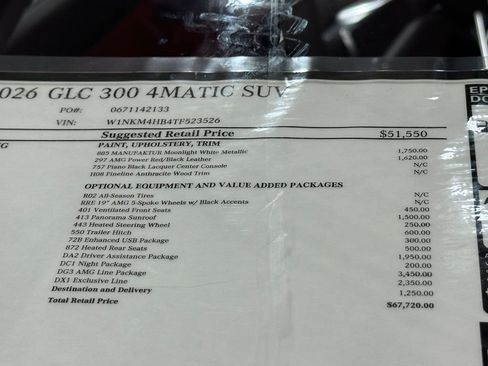 New 2026 Mercedes-Benz GLC 300 4MATIC image 19