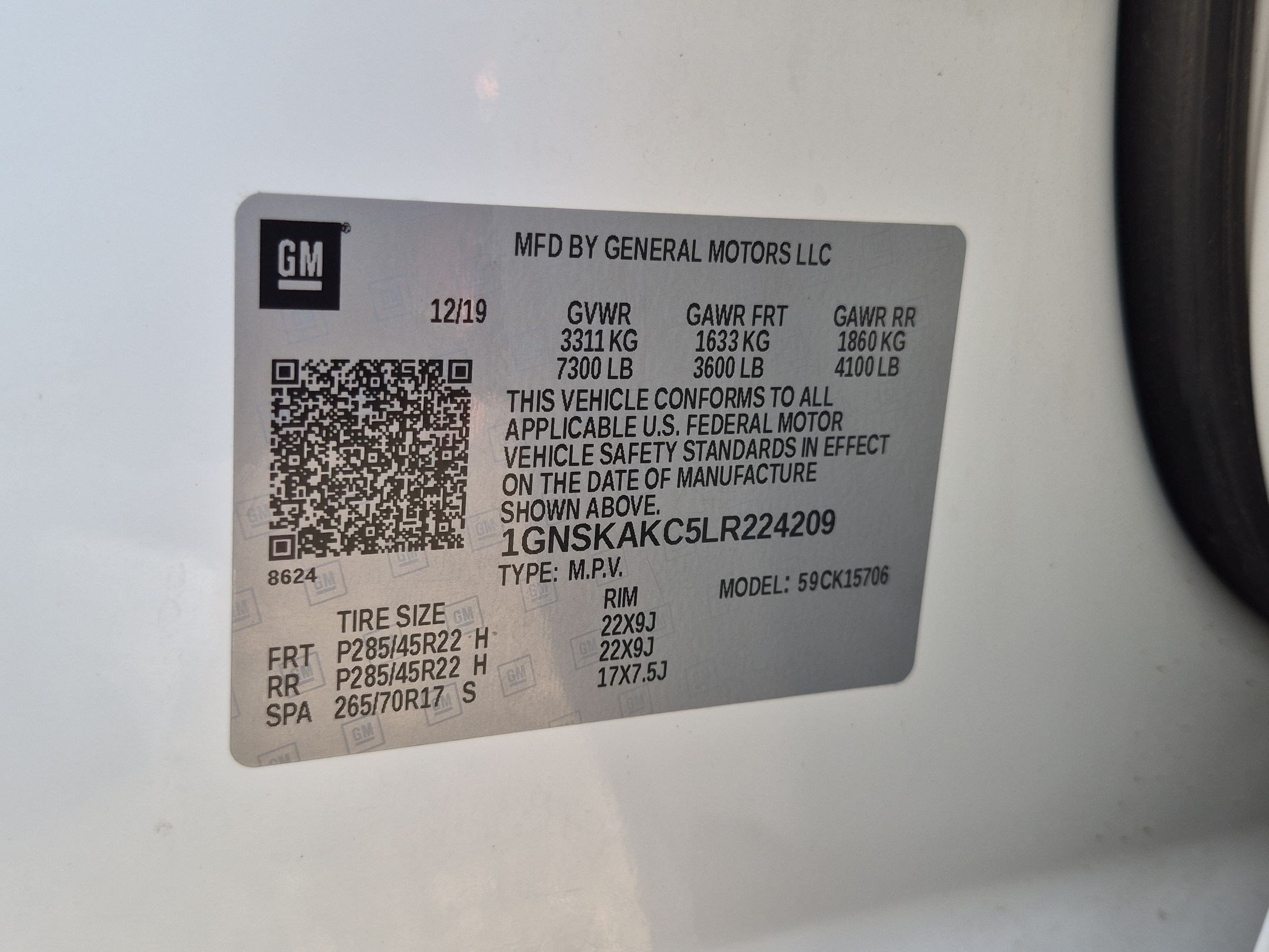 Used 2020 Chevrolet Tahoe LS w/ Enhanced Driver Alert Package AWD/4WD image 26