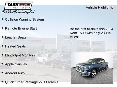 Certified 2024 RAM 1500 Laramie AWD/4WD image 13