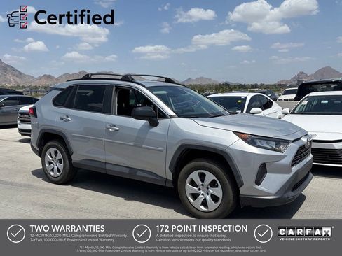 Used 2021 Toyota RAV4 LE w/ Carpet Mat Package (TMS) FWD image 1