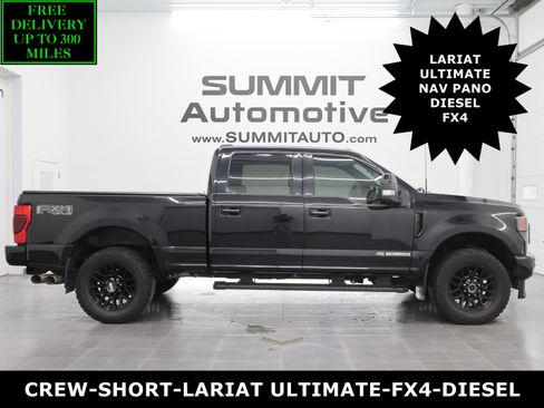 Used 2022 Ford F250 Lariat w/ Black Appearance Package AWD/4WD image 1