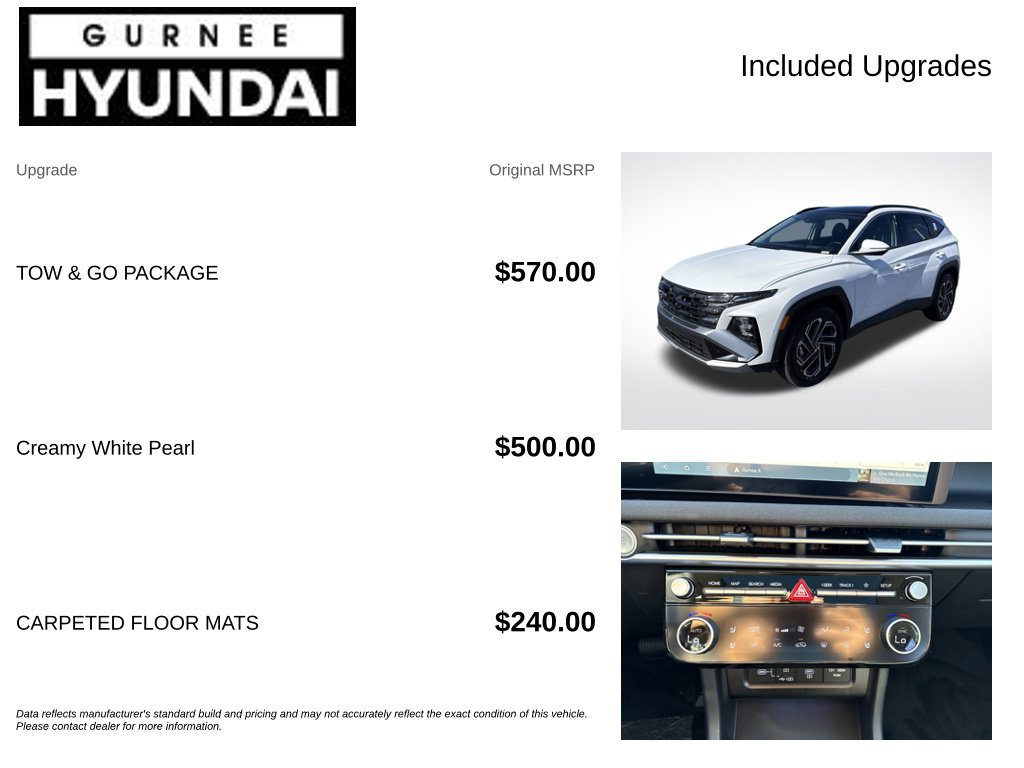 New 2026 Hyundai Tucson Limited w/ Tow & Go Package AWD/4WD image 4