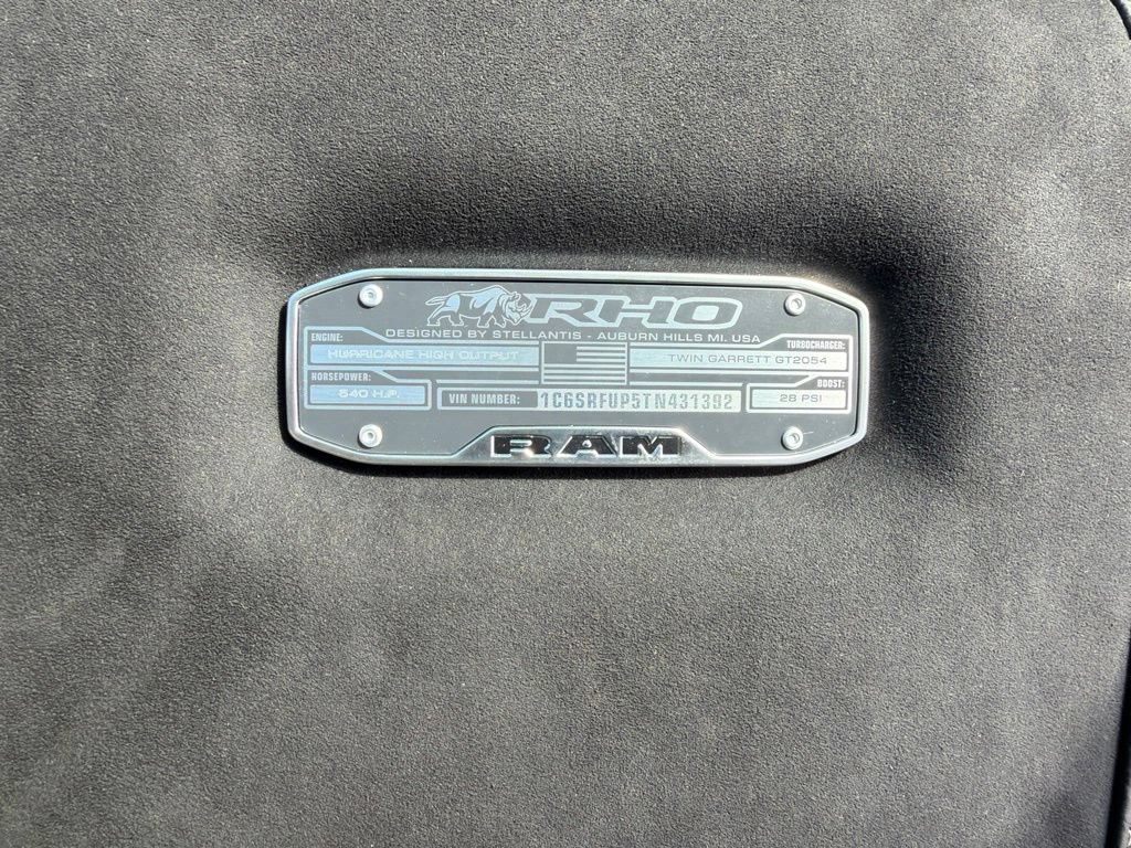New 2026 RAM 1500 RHO w/ RHO Level 1 Equipment Group AWD/4WD image 30