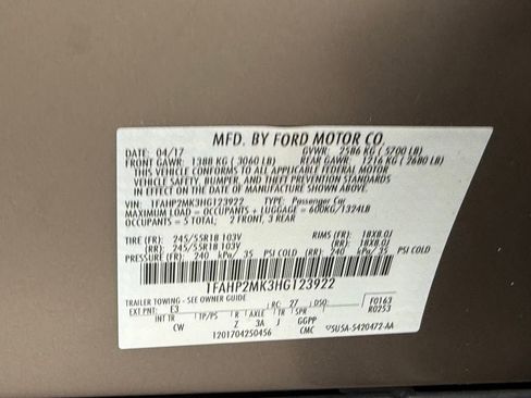 Used 2017 Ford Taurus Police Interceptor AWD image 21