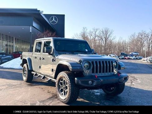 Used 2021 Jeep Gladiator Rubicon w/ Trailer Tow Package image 1