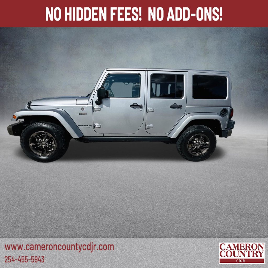 Used 2017 Jeep Wrangler Unlimited Sahara AWD/4WD image 5