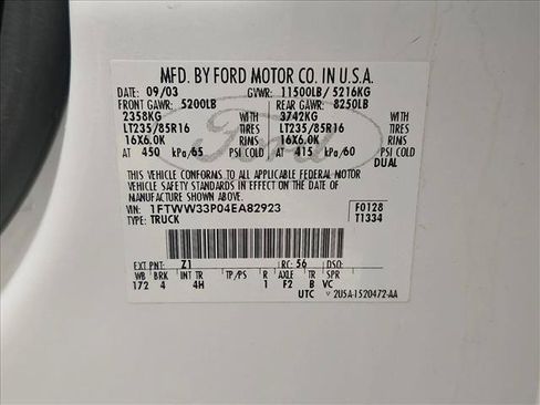 Used 2004 Ford F350 XL AWD/4WD image 25