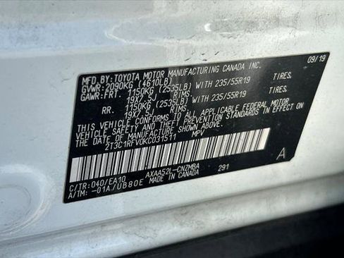 Certified 2019 Toyota RAV4 XLE Premium w/ Cold Weather Package FWD image 35