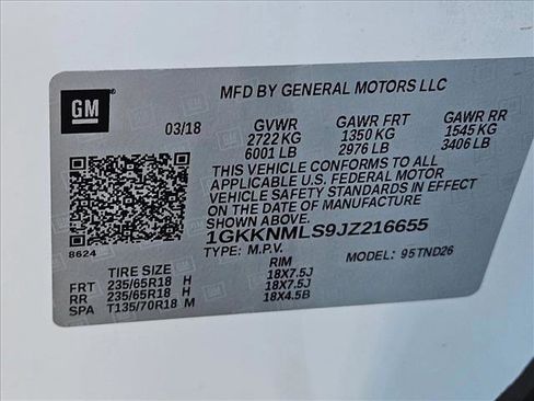 Used 2018 GMC Acadia SLT image 24