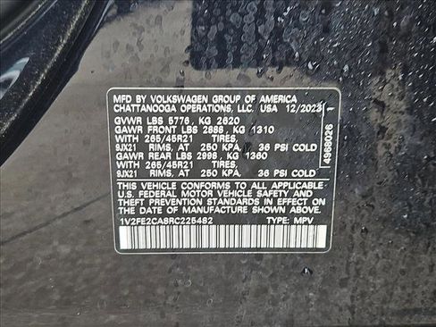 Used 2024 Volkswagen Atlas Cross Sport SEL Premium R-Line AWD/4WD image 22