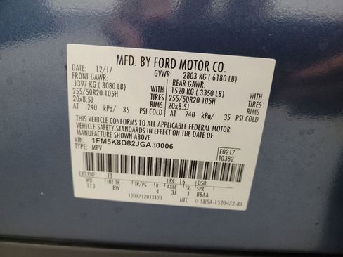 Used 2018 Ford Explorer XLT w/ Equipment Group 202A AWD/4WD image 33