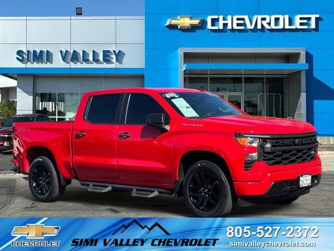 Certified 2023 Chevrolet Silverado 1500 Custom RWD image 1