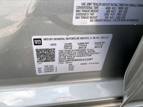 Used 2025 Chevrolet Silverado 1500 LT Trail Boss w/ Convenience Package II AWD/4WD image 30