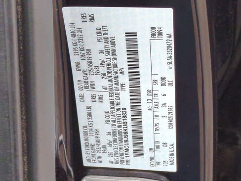 Used 2019 Ford Escape Titanium image 36