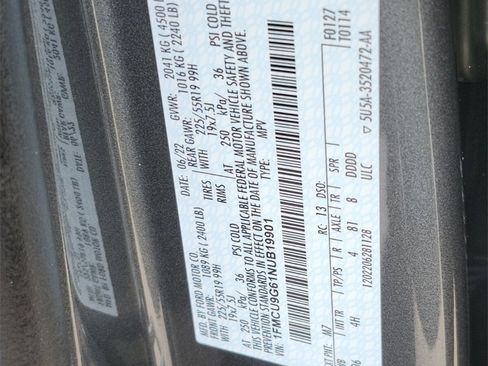 Certified 2022 Ford Escape SE w/ SE Sport Appearance Package image 31