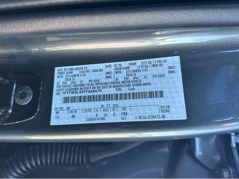 Used 2026 Ford F150 Lariat w/ Equipment Group 502A High image 45